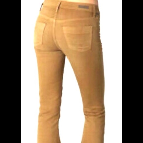 Bell bottoms jeans Citizen of Humanity jeans pants tan rust color women 29/34 - Picture 5 of 15